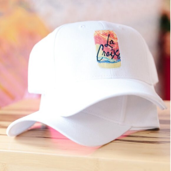 New! LaCroix Grapefruit Sparkling Water Baseball Cap - Picture 5 of 5